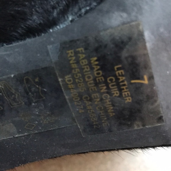 Express Calf Hair Ankle Boots - Picture 8 of 8